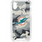 NFL Miami Dolphins Camo iPhone XS Clear Case