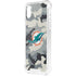 NFL Miami Dolphins Camo iPhone XS Clear Case