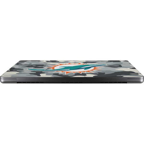 NFL Miami Dolphins Camo Apple MacBook Pro 14-inch Skin