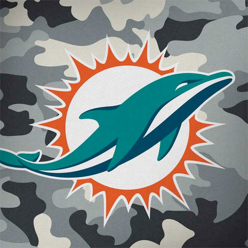 NFL Miami Dolphins Camo MacBook Skins