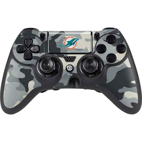 NFL Miami Dolphins Camo PlayStation PS4 Skins