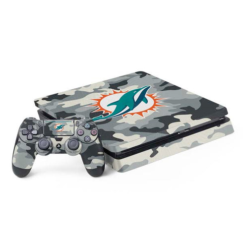 NFL Miami Dolphins Camo PlayStation PS4 Skins