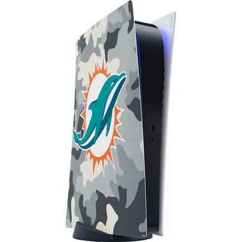 NFL Miami Dolphins Camo PlayStation PS5 Skins