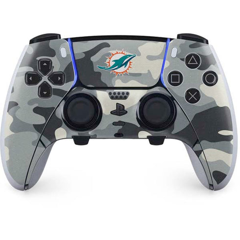 NFL Miami Dolphins Camo PlayStation PS5 Skins