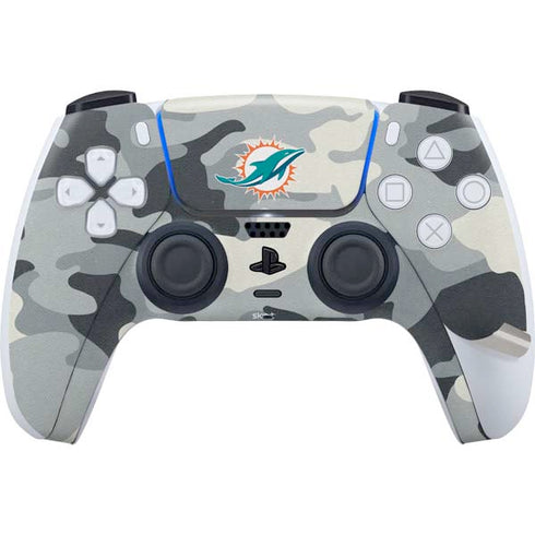 NFL Miami Dolphins Camo PS5 Pro Bundle Skin