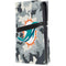NFL Miami Dolphins Camo PS5 Pro Disk Console Skin