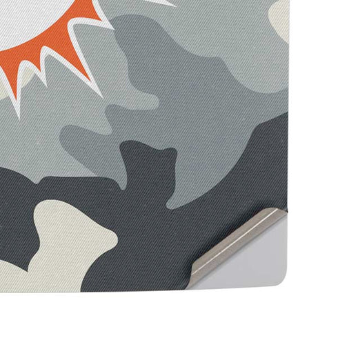 NFL Miami Dolphins Camo PS5 Pro Disk Console Skin
