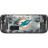 NFL Miami Dolphins Camo Steam Deck Handheld Gaming Computer Skin