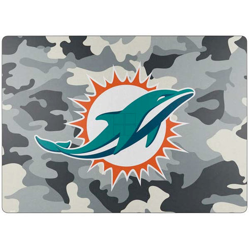 NFL Miami Dolphins Camo Surface Laptop 7 15in Skin