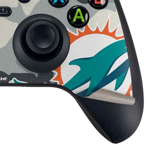 NFL Miami Dolphins Camo Xbox Series X Bundle Skin