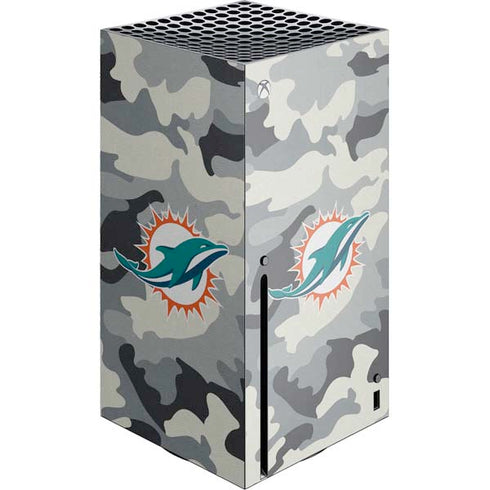 NFL Miami Dolphins Camo Xbox Series X Skins