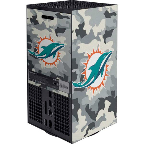 NFL Miami Dolphins Camo XBox Series X Digital Edition Bundle Skin