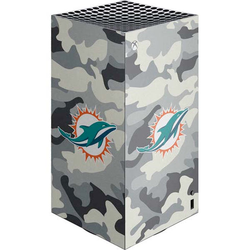 NFL Miami Dolphins Camo Xbox Series X Skins