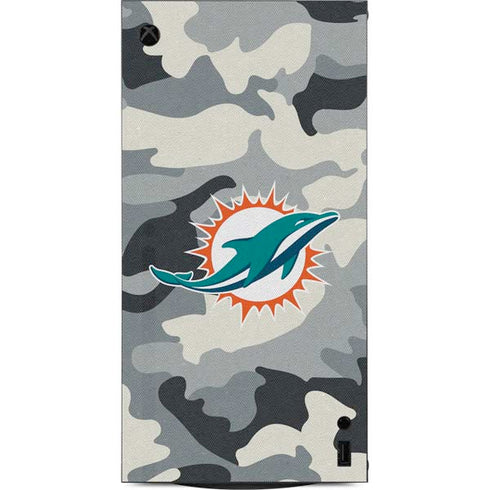 NFL Miami Dolphins Camo XBox Series X Digital Edition Console Skin