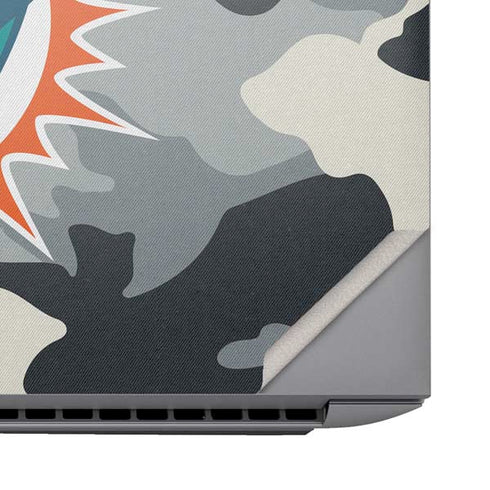 NFL Miami Dolphins Camo HP ZBook Fury 16 G10 Skin