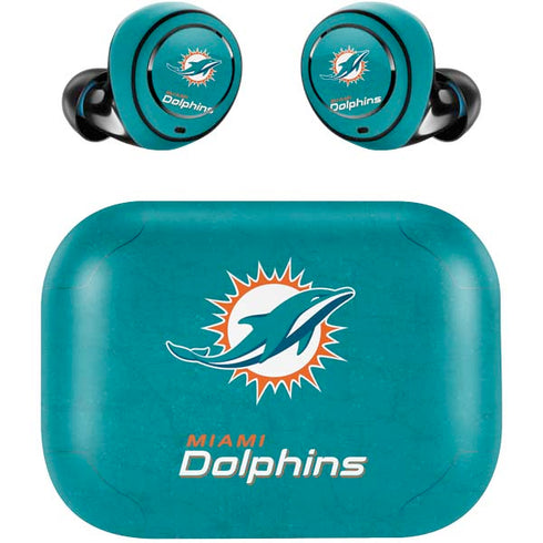 NFL Miami Dolphins Distressed- Aqua Amazon Echo Buds Skin