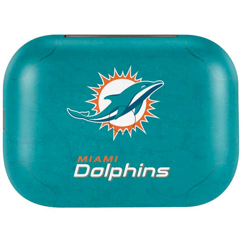 NFL Miami Dolphins Distressed- Aqua Amazon Echo Buds Skin