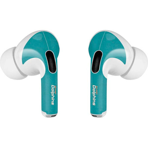 NFL Miami Dolphins Distressed- Aqua Apple AirPods Pro Skin