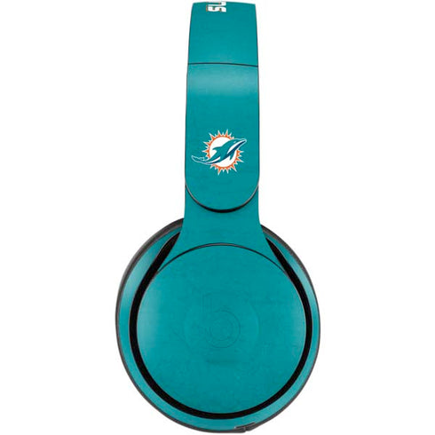 NFL Miami Dolphins Distressed- Aqua Beats Solo Pro Skin