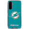 NFL Miami Dolphins Distressed- Aqua Galaxy A36 5G Clear Case