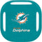 NFL Miami Dolphins Distressed- Aqua Galaxy Buds Live Skin