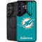 NFL Miami Dolphins Distressed- Aqua Galaxy S24 Kickstand Case