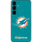 NFL Miami Dolphins Distressed- Aqua Galaxy S24 Skin