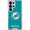 NFL Miami Dolphins Distressed- Aqua Galaxy S25 Ultra Clear Case