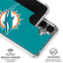 NFL Miami Dolphins Distressed- Aqua Galaxy S26 Clear Case