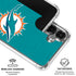 NFL Miami Dolphins Distressed- Aqua Galaxy S26 Plus Clear Case