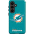 NFL Miami Dolphins Distressed- Aqua Galaxy S26 Plus Impact Case