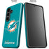 NFL Miami Dolphins Distressed- Aqua Galaxy S26 Plus Impact Case