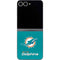 NFL Miami Dolphins Distressed- Aqua Galaxy Z Flip6 Skin