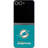 NFL Miami Dolphins Distressed- Aqua Galaxy Z Flip6 Skin