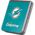 NFL Miami Dolphins Distressed- Aqua Galaxy Z Flip6 Skin