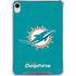NFL Miami Dolphins Distressed- Aqua iPad 11th Gen (2025) Clear Case