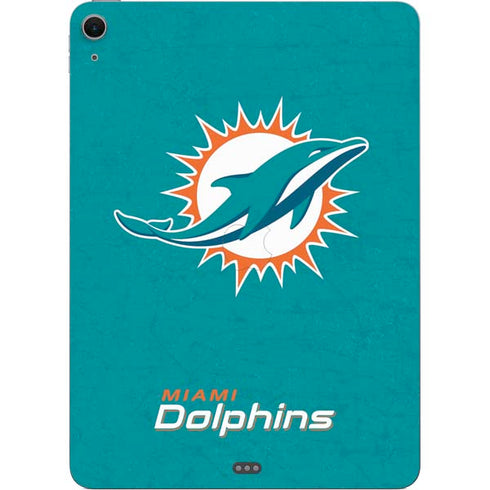 NFL Miami Dolphins Distressed- Aqua Apple iPad Air Skin