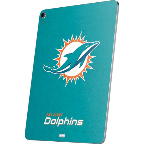 NFL Miami Dolphins Distressed- Aqua Apple iPad Air Skin