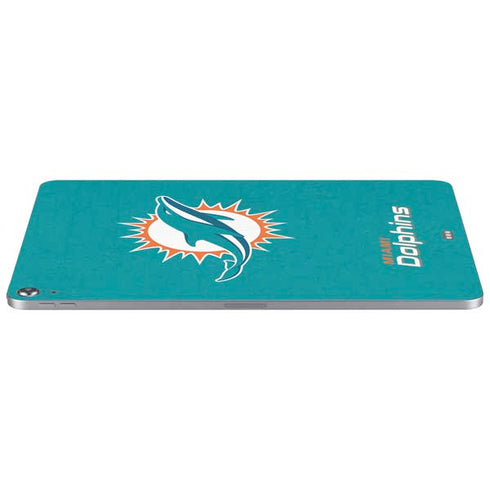 NFL Miami Dolphins Distressed- Aqua Apple iPad Air Skin