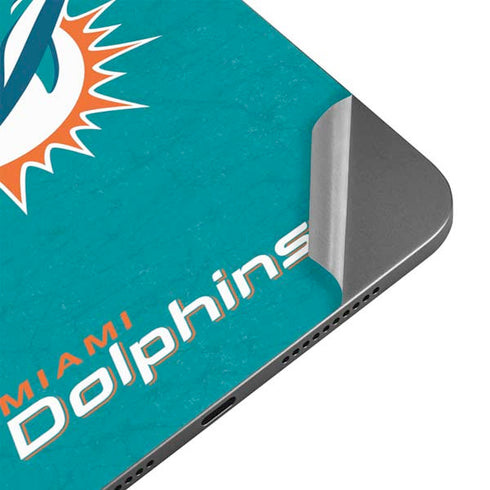 NFL Miami Dolphins Distressed- Aqua Apple iPad Mini Skin