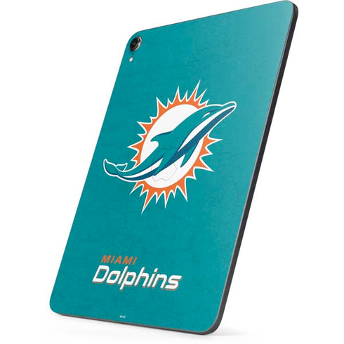 NFL Miami Dolphins Distressed- Aqua Apple iPad Pro Skin