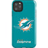 NFL Miami Dolphins Distressed- Aqua iPhone Cases