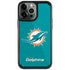 NFL Miami Dolphins Distressed- Aqua iPhone Cases