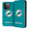 NFL Miami Dolphins Distressed- Aqua iPhone 15 Pro Folio Case