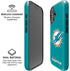 NFL Miami Dolphins Distressed- Aqua iPhone 16 Magsafe Impact Case