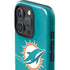 NFL Miami Dolphins Distressed- Aqua iPhone 16 Pro Impact Case