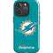 NFL Miami Dolphins Distressed- Aqua iPhone 16 Pro Magsafe Impact Case