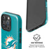NFL Miami Dolphins Distressed- Aqua iPhone 16 Pro Magsafe Impact Case