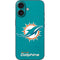 NFL Miami Dolphins Distressed- Aqua iPhone 16 Skin