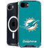 NFL Miami Dolphins Distressed- Aqua iPhone 16e MagSafe Case